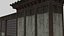 Pack tempiale shintoista giapponese basso poli con materiali PBR