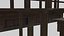 Pack tempiale shintoista giapponese basso poli con materiali PBR