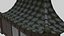 Pack tempiale shintoista giapponese basso poli con materiali PBR