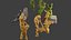 Conflict Scene Figurine Print ESFP1 Pack1