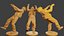 Conflict Scene Figurine Print ESFP1 Pack1