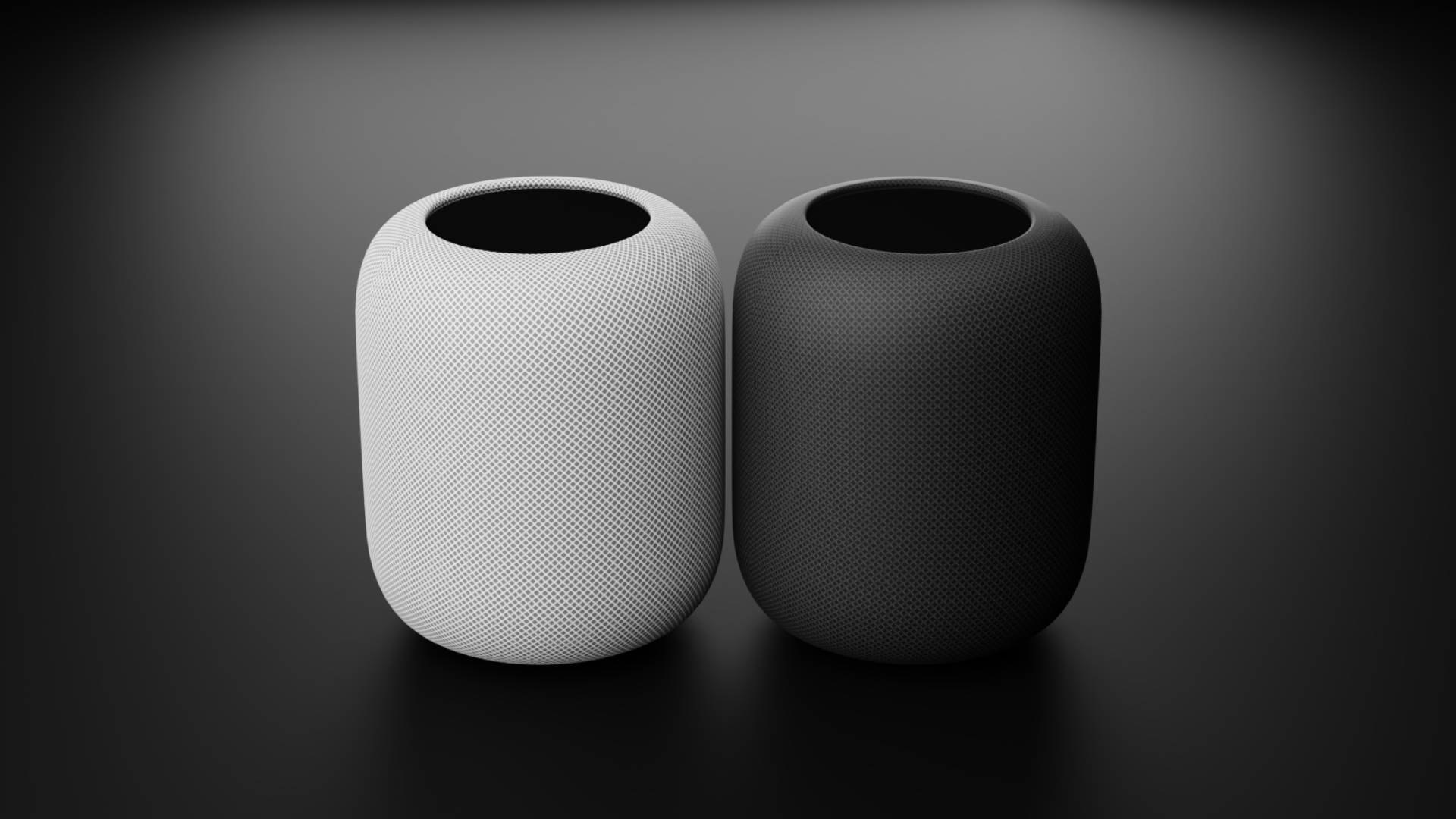 Apple HomePod 2023 in Official Design model https://p.turbosquid.com/ts-thumb/Pg/pmk2LQ/MT/newproject4/jpg/1674242862/1920x1080/fit_q87/06ae1c28d01104f88a55e9e39f7887d8b5b15d68/newproject4.jpg