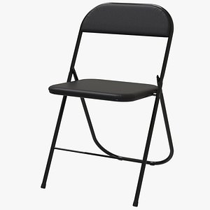Black Folding Chair