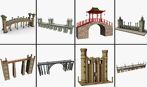 Fantasy Bridge Collection 3D