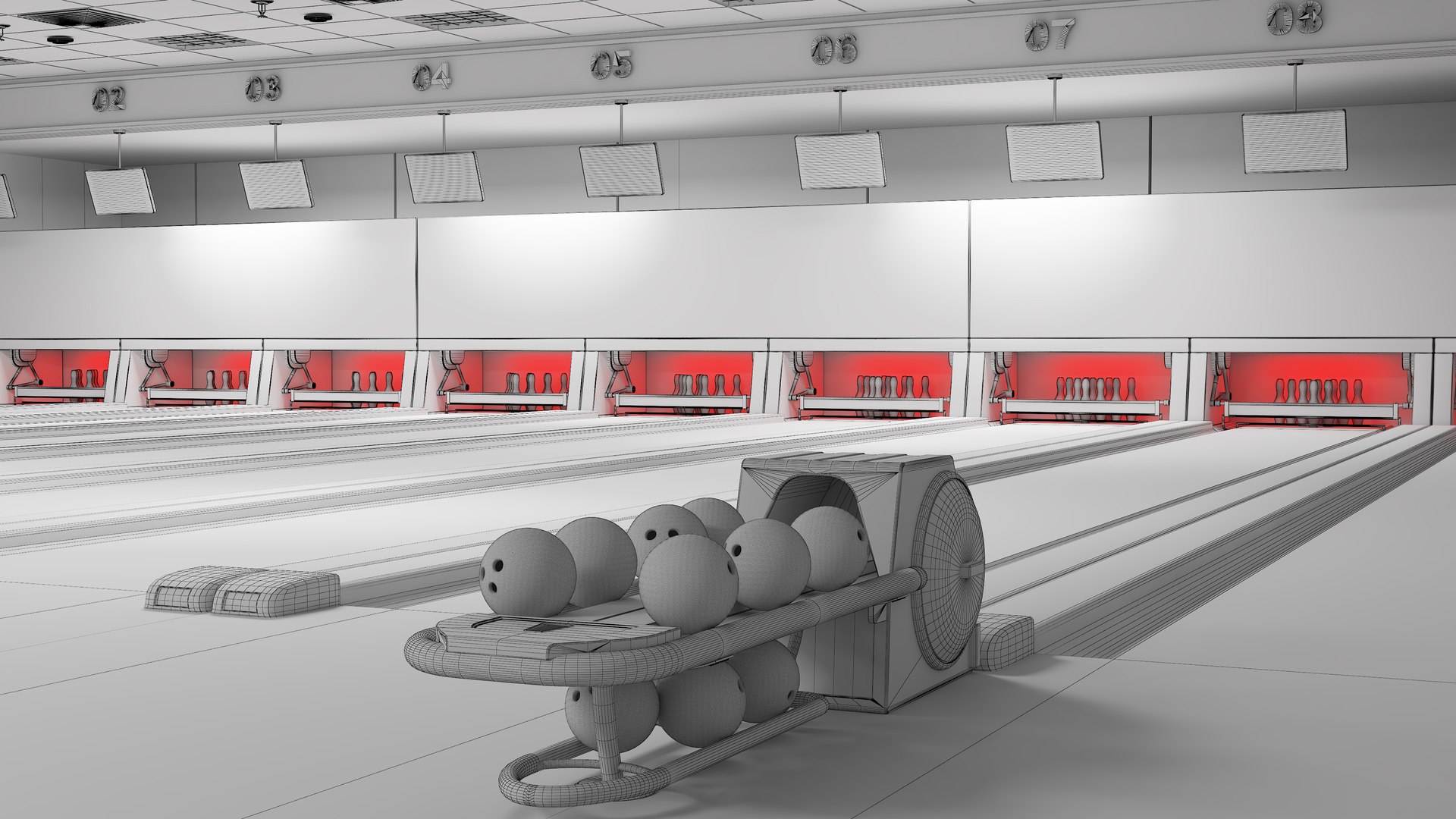 3D Bowling Alley and Game Room model https://p.turbosquid.com/ts-thumb/Pg/vfVDa4/cE/bowlingalley21/jpg/1721551041/1920x1080/fit_q87/614e28c36dc9480c1d936b14f8c83e79cf24affa/bowlingalley21.jpg