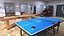 Pista de boliche e sala de jogos