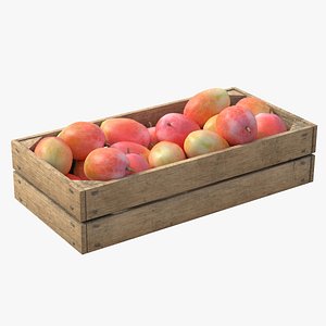 3D Mango 2 Wooden Crate