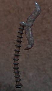 3D indian axe