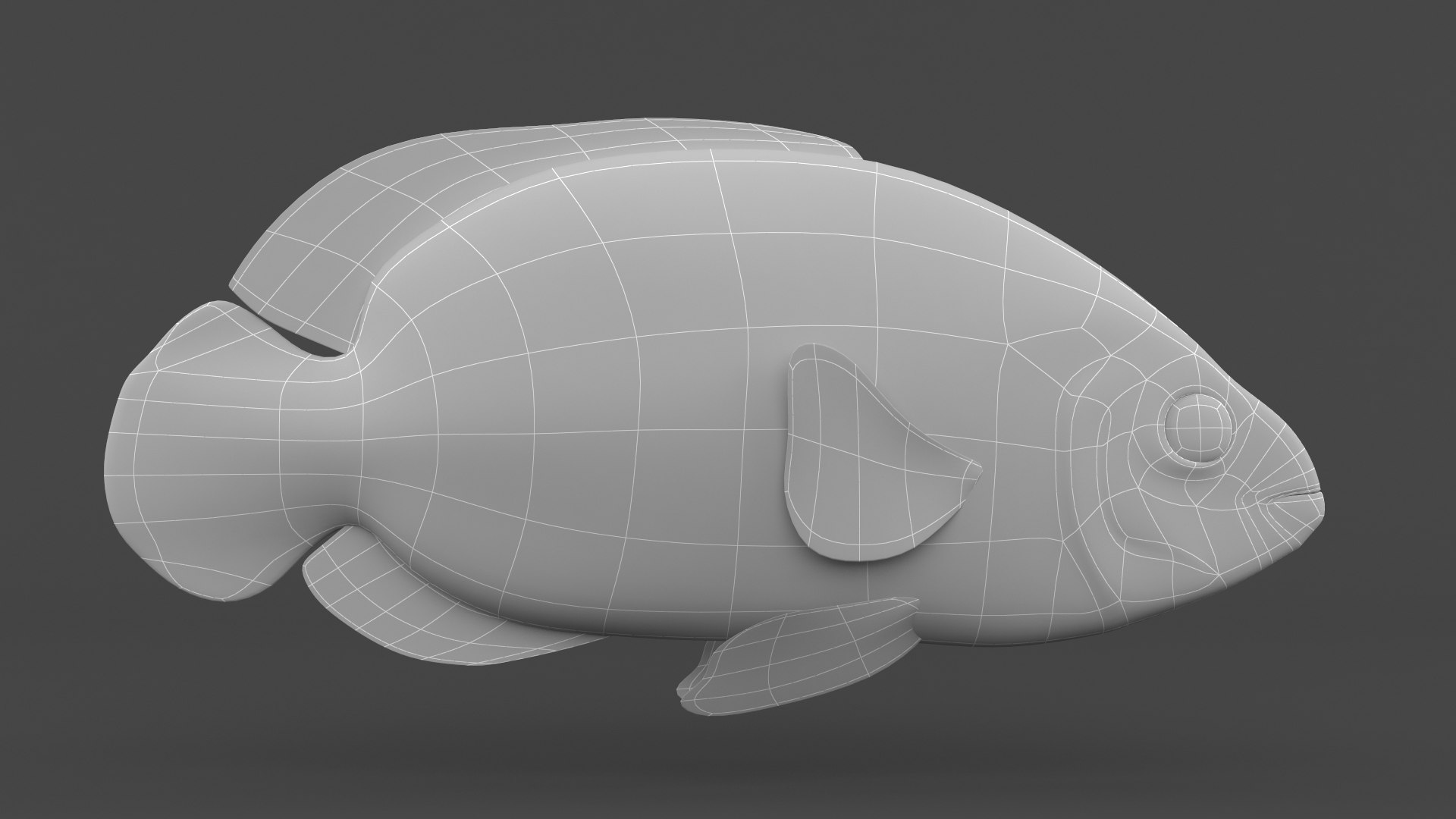 3D Oscar Fish Model - TurboSquid 2113500