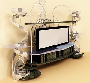 3ds max shelf tv