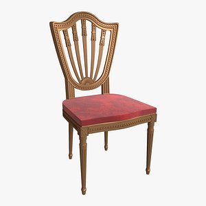 Wedding Chair Gold model