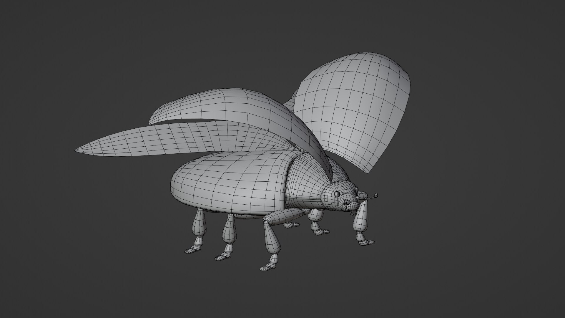 3D Model Ladybug Rigged And Animated - TurboSquid 2290674