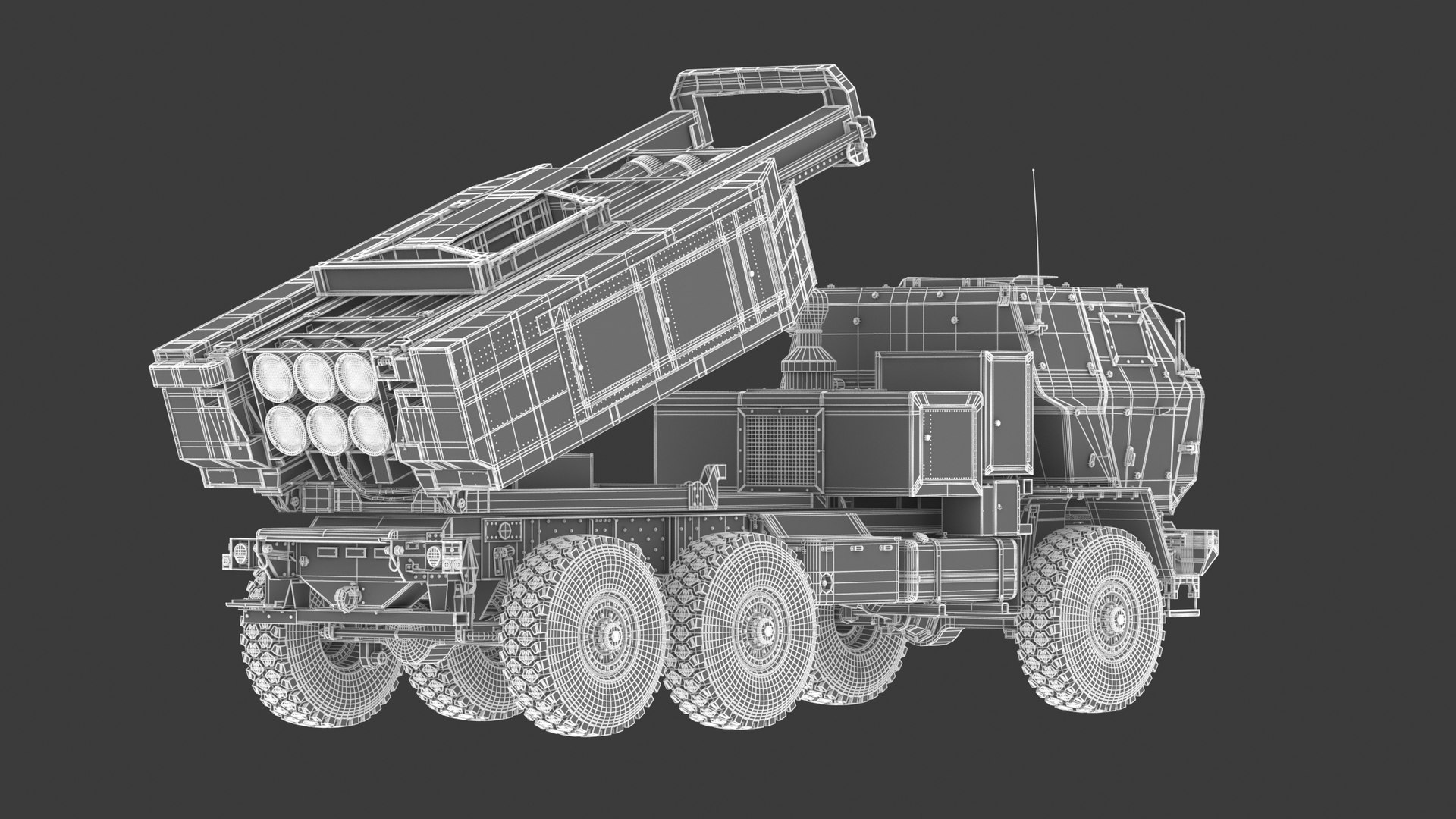 3D m142 himars model - TurboSquid 1675279