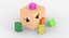 Scatola da gioco per bambini in legno