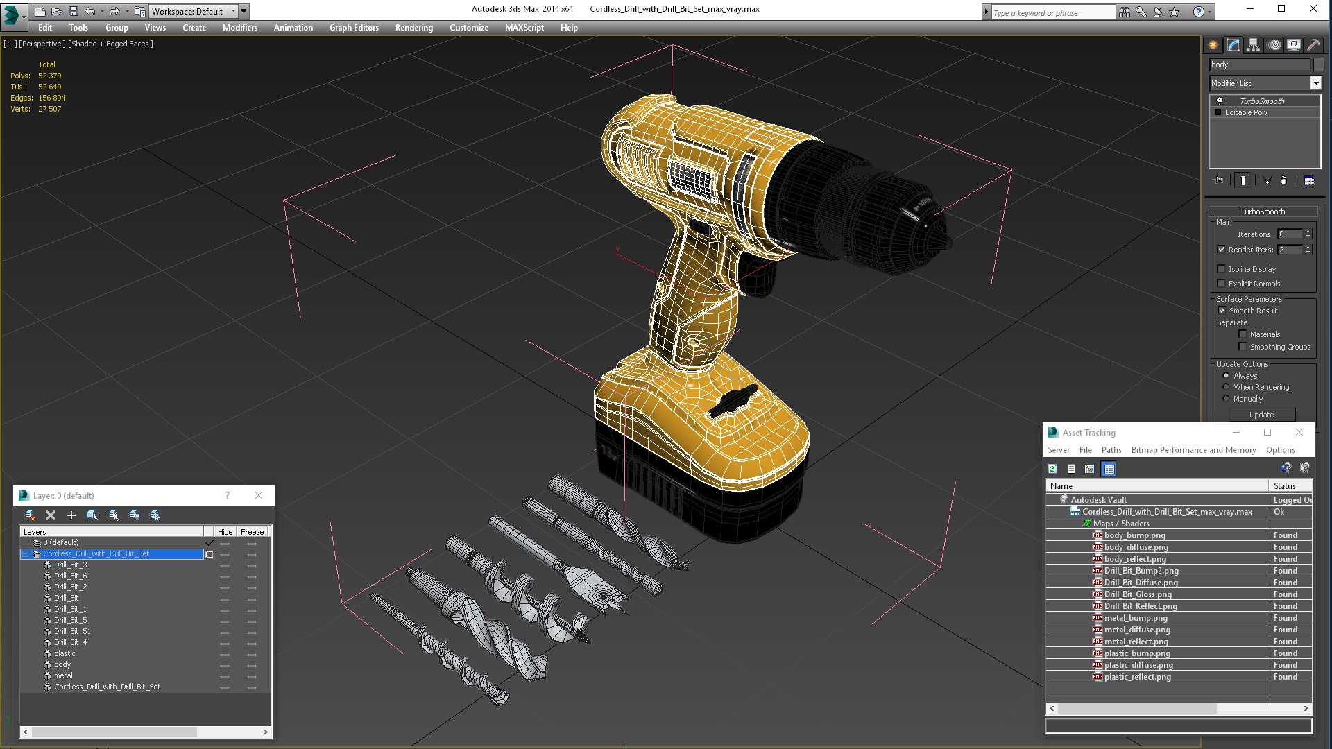 Cordless Drill with Drill Bit Set 3D https://p.turbosquid.com/ts-thumb/Ph/JITvFw/j2/cordlessdrillwithdrillbitset3dsmodel018/jpg/1711413078/1920x1080/fit_q87/9e6dabad552da4e3bb87842135eb5af720e0de0f/cordlessdrillwithdrillbitset3dsmodel018.jpg