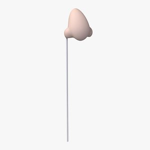 nose stick props 3D model