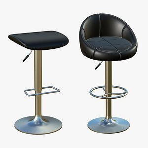 Stool Chair V188 3D model