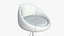 Stool Chair V188 3D model