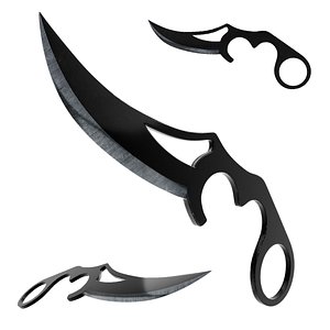 Karambit Knife 3D model