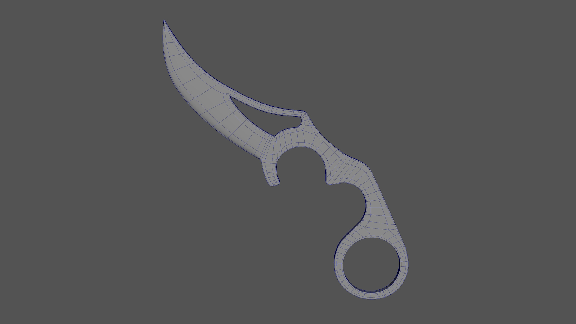Karambit Knife 3D Model - TurboSquid 2331630