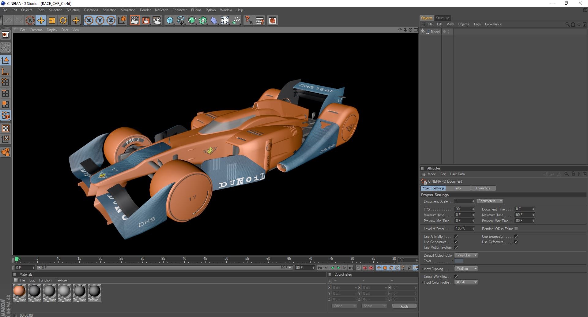 Race Car Concept 3D Model - TurboSquid 2253972