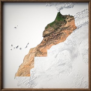 Map Morocco