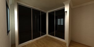 3D wardrobe was