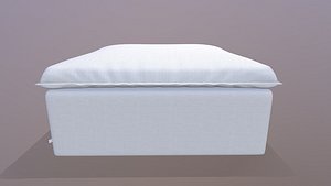 3D Ottoman Seat Sofa model