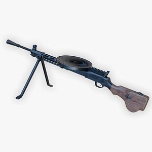 DP-27 Machine Gun model