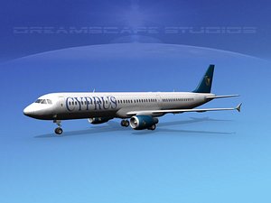 3d scale airbus model