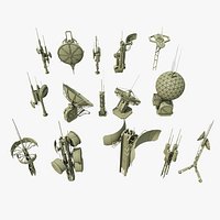 Sci-Fi Radar and Antenna Vol 01