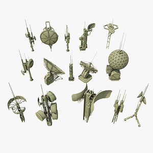 Sci-Fi Radar and Antenna Vol 01
