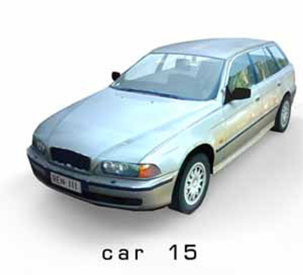 Cars Reflections Noise 3d Model