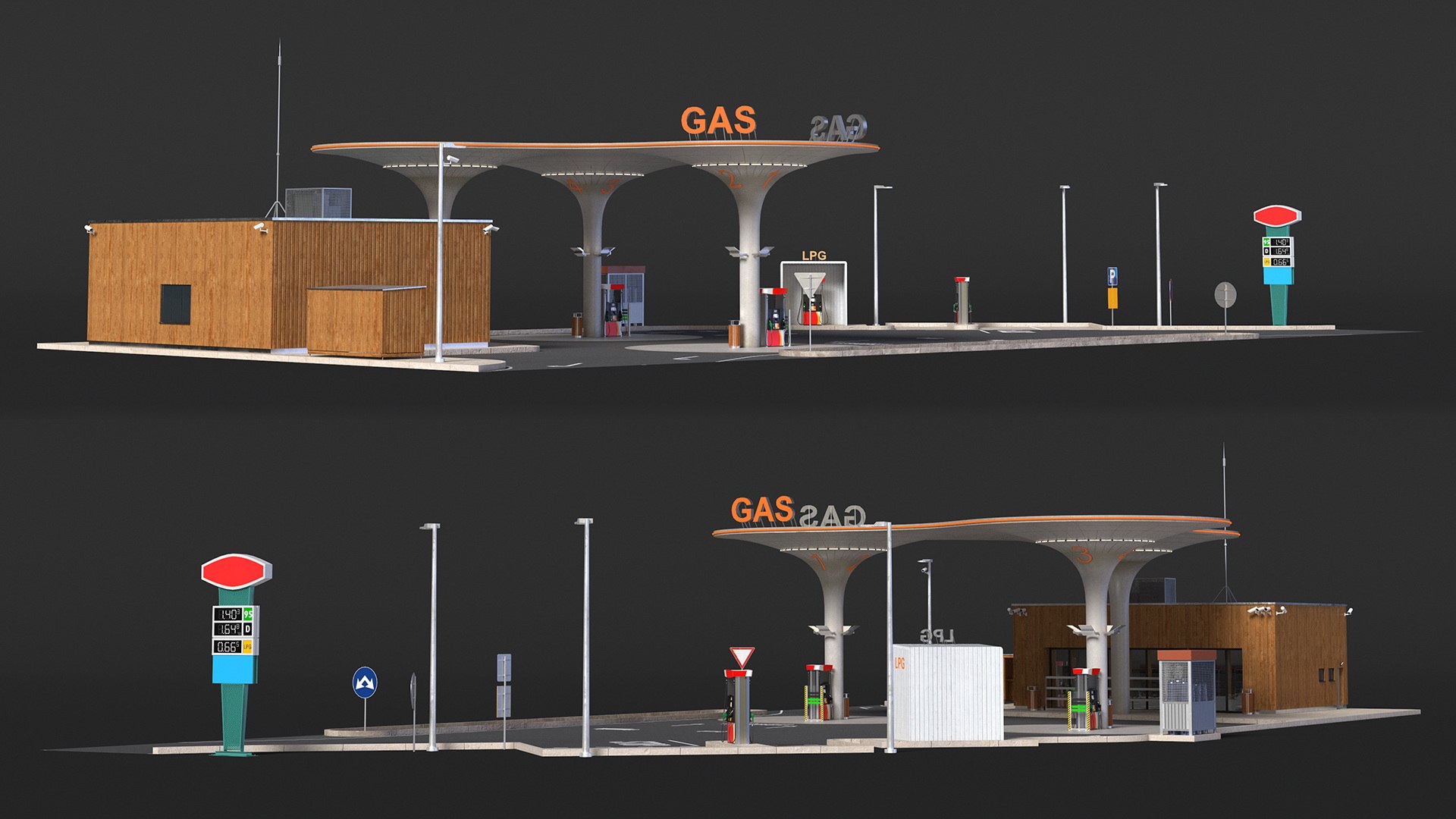Filling Station 3D https://p.turbosquid.com/ts-thumb/Ph/s3NHRq/eW/fillingstation3dmodel003/jpg/1727058584/1920x1080/fit_q87/89abbd6f46ceaa800ba1d9981b9bd171ffbf813e/fillingstation3dmodel003.jpg