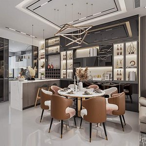 3D model Cool Livingroom