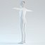 human man 3d model