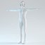 human man 3d model