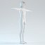 human man 3d model