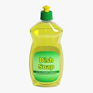 3D dish soap