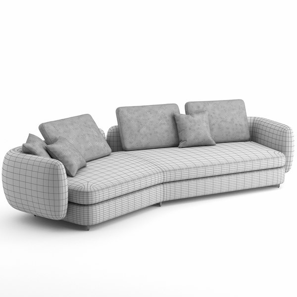 Sofa saint germain poliform 3D - TurboSquid 1634053