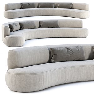 Jenifer round sofa