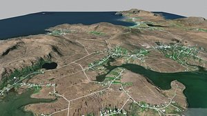 Achill Island Ireland model