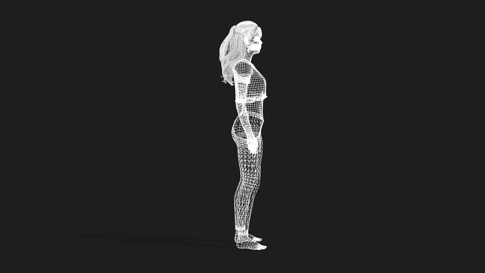 Highly Detailed 3D Female Model Model - TurboSquid 2341810