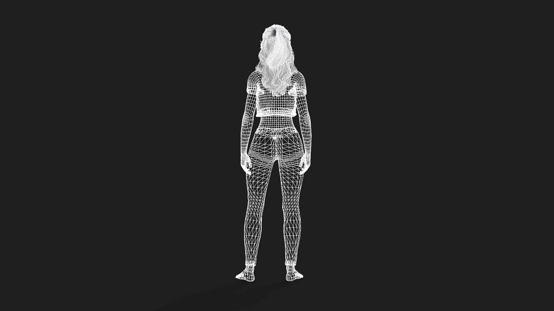 Highly Detailed 3D Female Model Model - TurboSquid 2341810