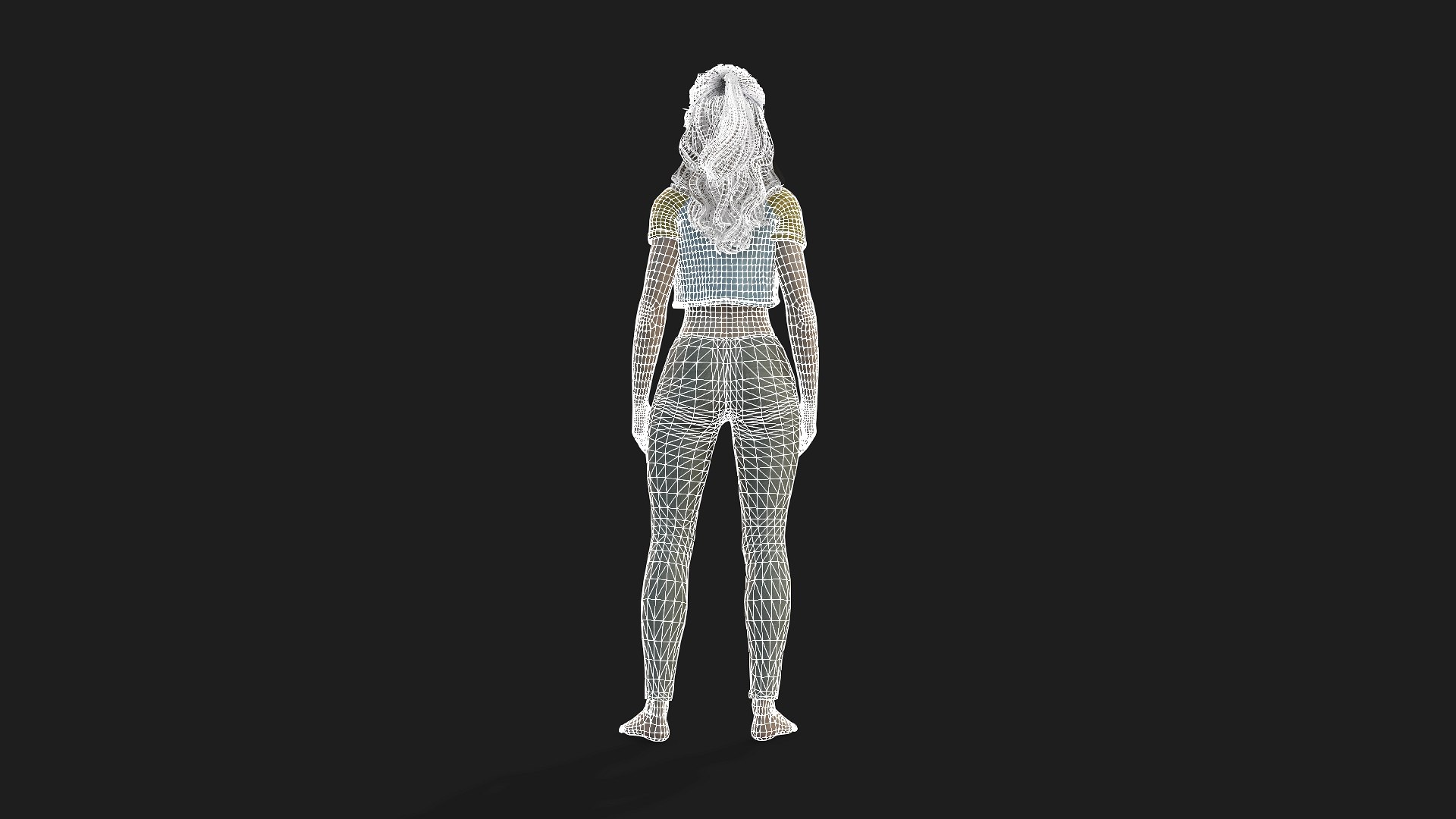 Highly Detailed 3D Female Model Model - TurboSquid 2341810