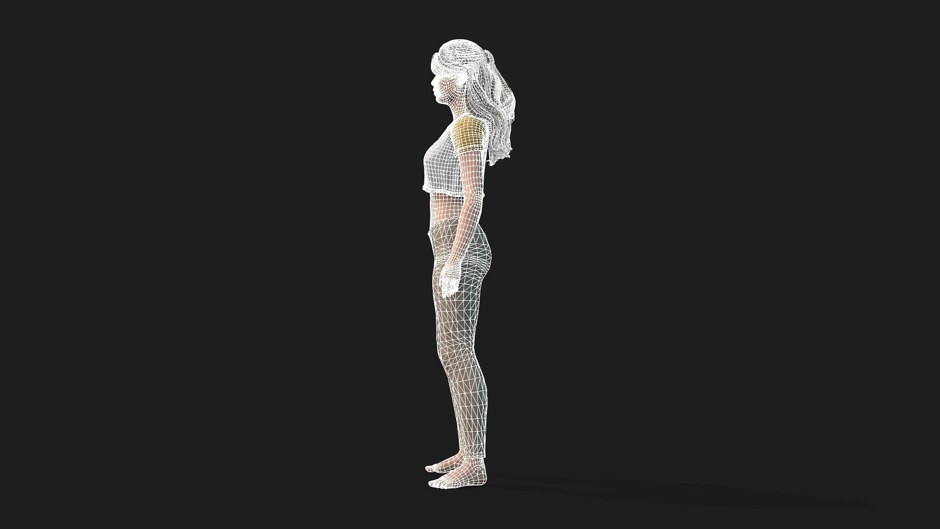 Highly Detailed 3D Female Model Model - TurboSquid 2341810