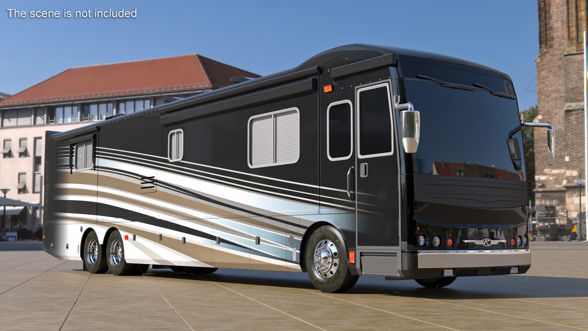 Luxury Motorhome RV Coach Model - TurboSquid 2362354