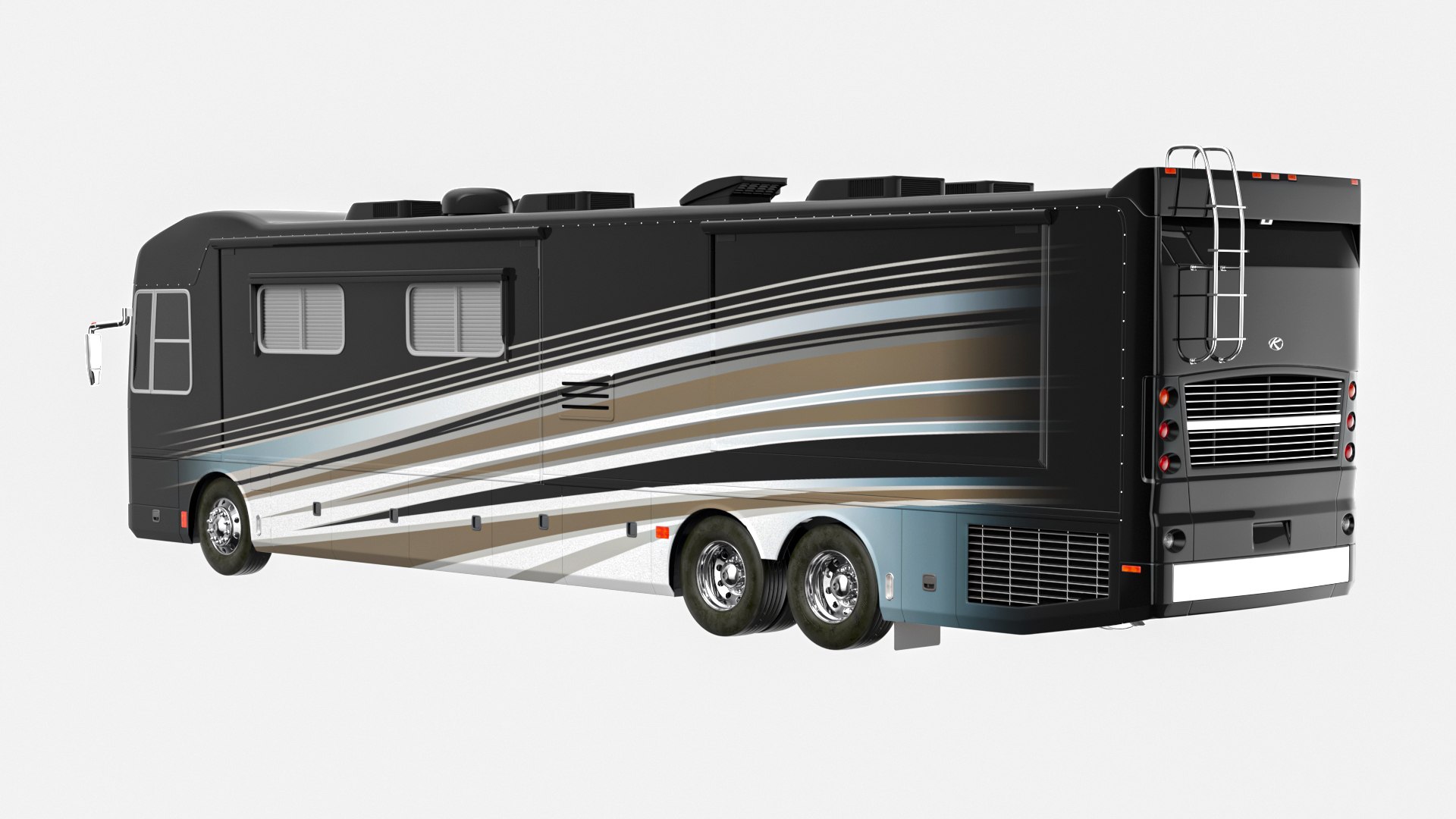 Luxury Motorhome RV Coach Model - TurboSquid 2362354