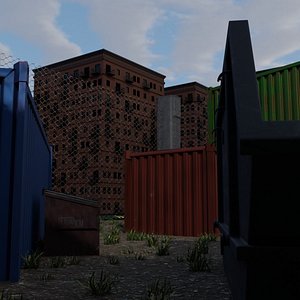 3D videogame map model