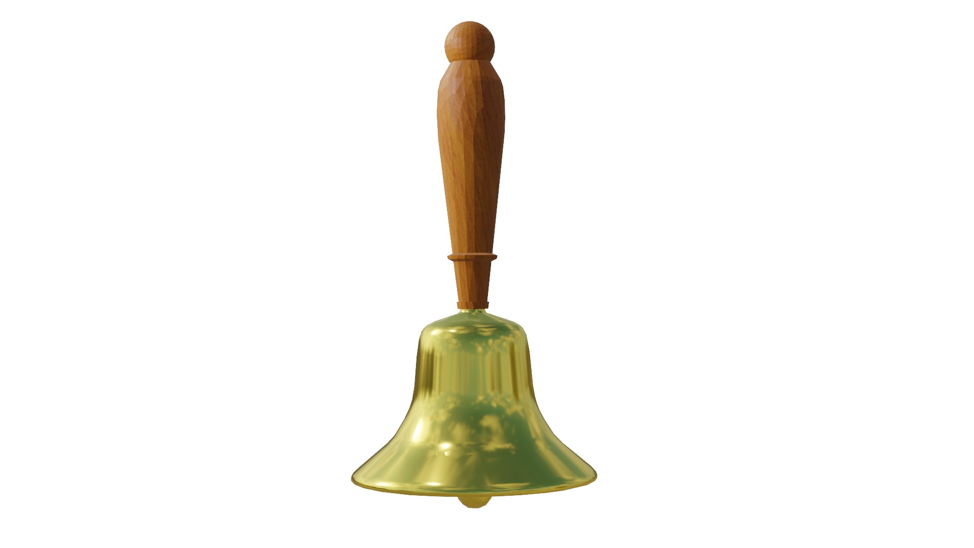 3D Model Hand Bell - TurboSquid 1999372
